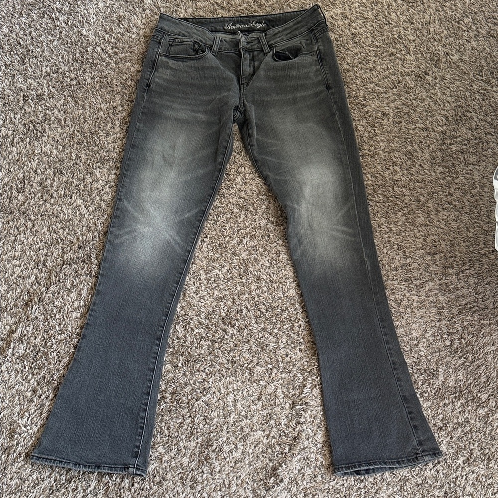 American Eagle Skinny Kick Bootcut jeans